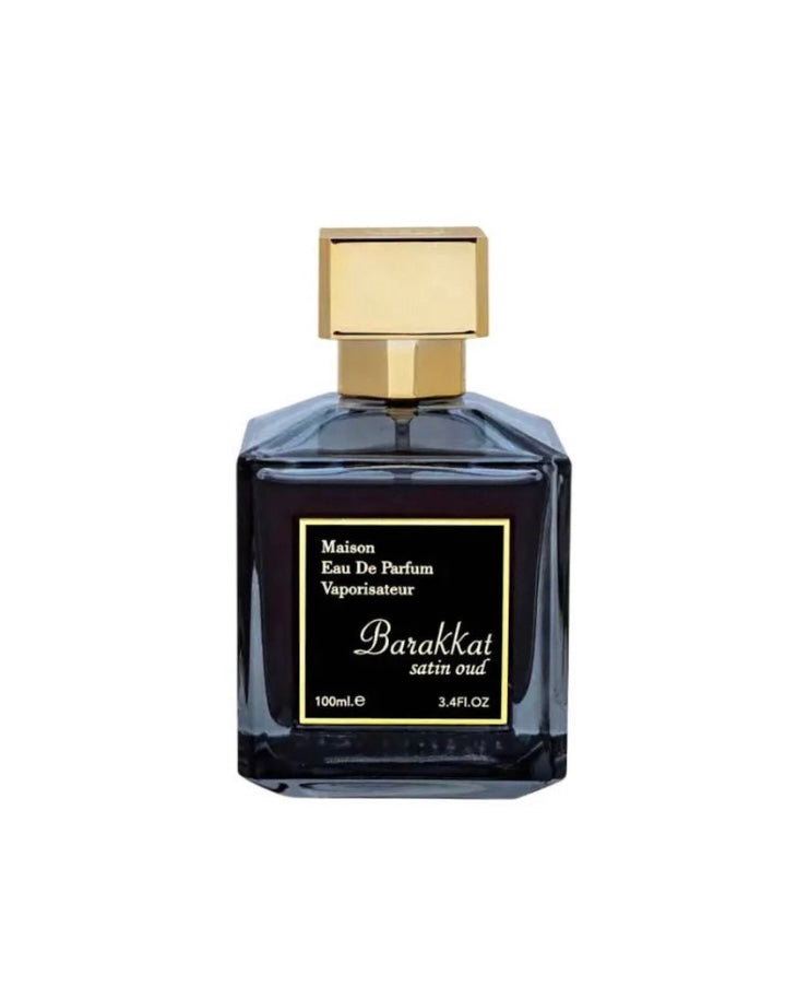 BARAKKAT SATIN OUD FRAGRANCE WORLD -EAU DE PARFUM DUPE Oud Satin Mood mfk