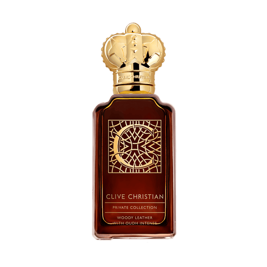 CLIVE CHRISTIAN PRIVATE COLLECTION WOODY LEATHER WITH OUD INTENSE
