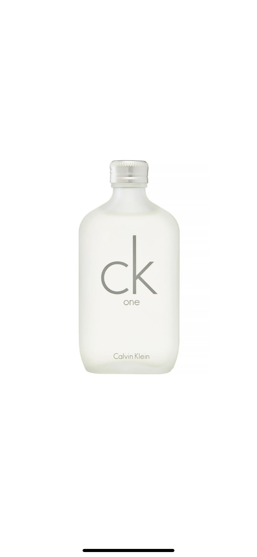 CK ONE CALVIN KLEIN -EAU DE TOILETTE